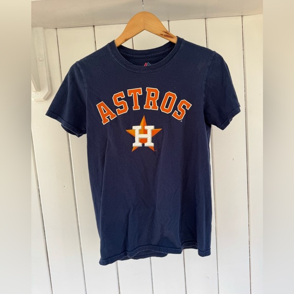 Set of 2 Womens Small Houston Astros Tshirts - Picture 1 of 6
